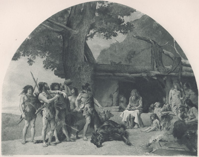 The Age of Stone
from the painting by F. Cormon